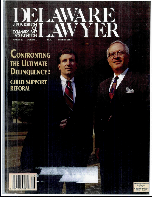 Summer No. 2: Confronting the Ultimate Delinquency: Child Support Reform - Summer 1993