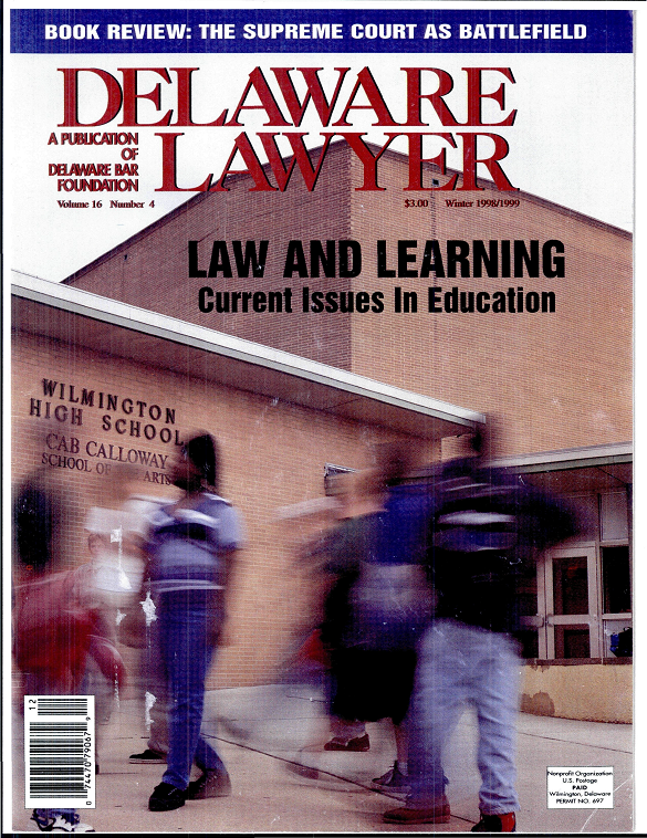 Winter No. 4: Law and Learning: Current Issues in Education - Winter 1998