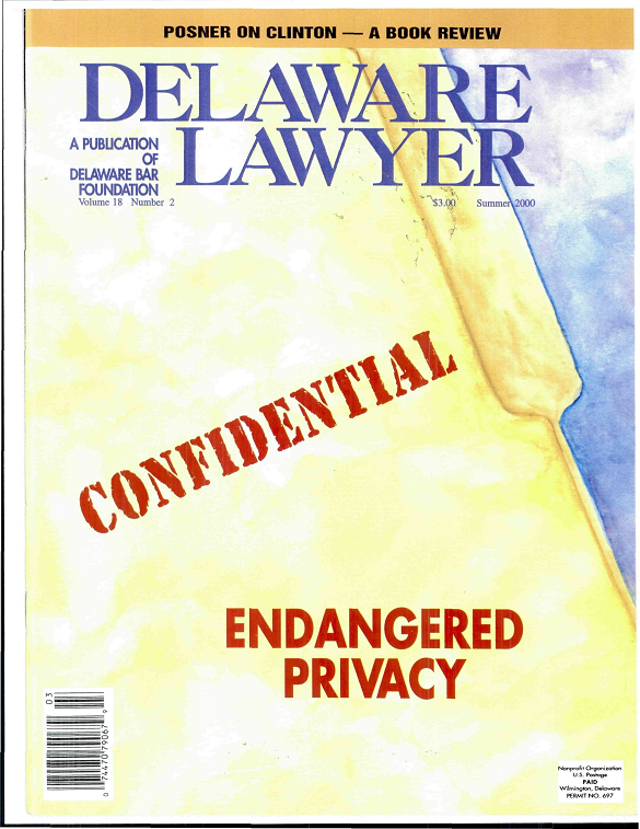 Summer No. 2: Endangered Privacy - Summer 2000