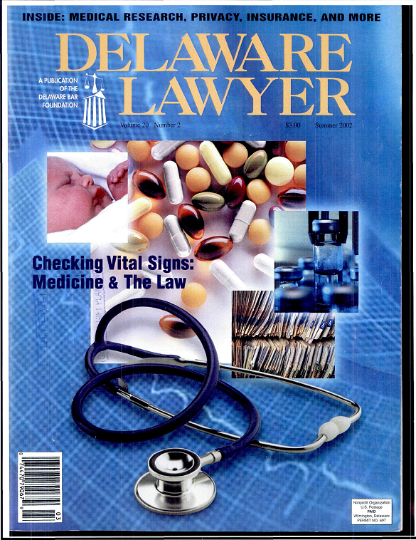 Summer No. 2: Checking Vital Signs: Medicine and the Law - Summer 2002
