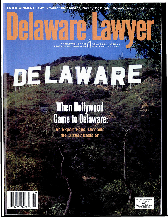 Winter No. 4: When Hollywood Came to Delaware – Winter 2005