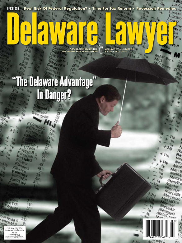 Fall No. 3: “The Delaware Advantage” In Danger? – Fall 2009