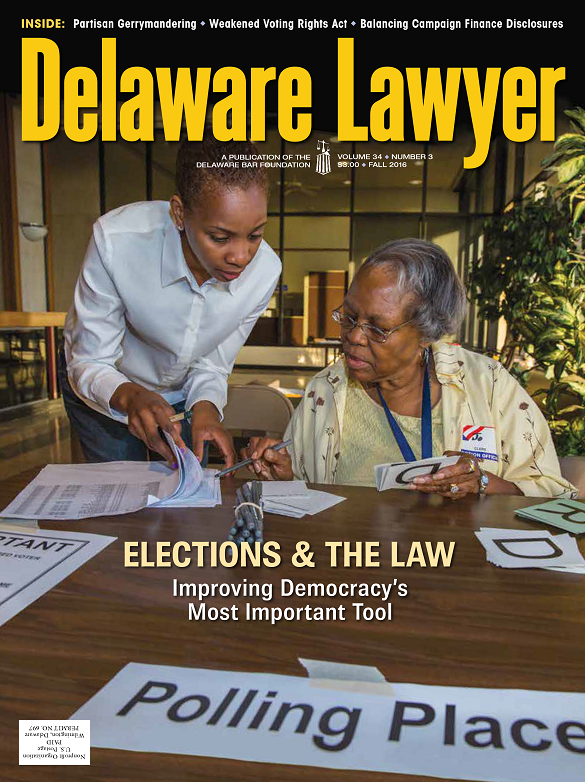 Fall No.3: Elections and The Law: Improving Democracy’s Most Important Tool – Fall 2016