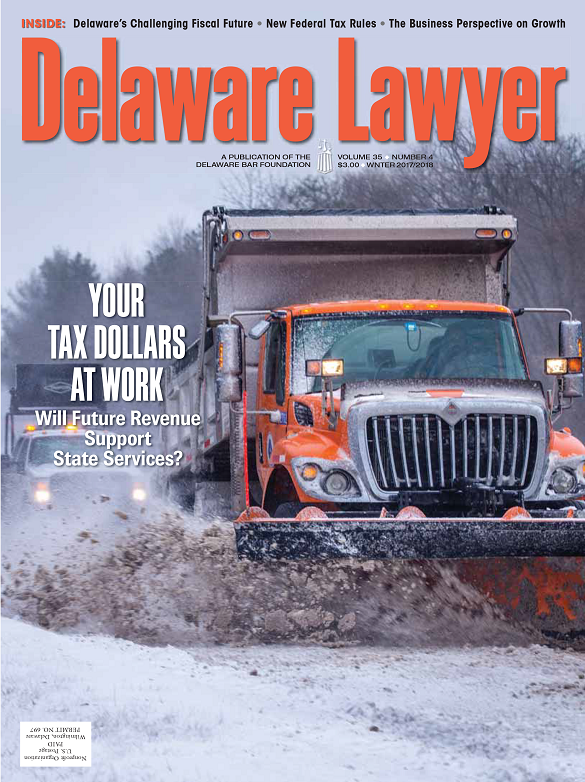 Winter No.4: Your Tax Dollars at Work: Will Future Revenue Support State Services? – Winter 2017
