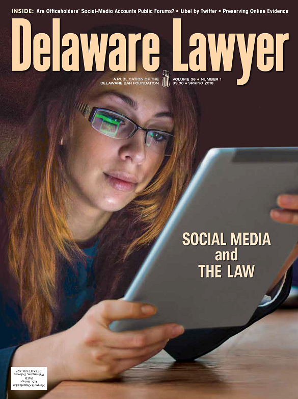 Spring No.1: Social Media and The Law – Spring 2018